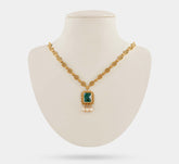 Antique fusion gold necklace